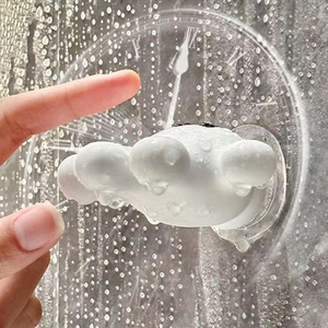 Cute Rat Hand Toothbrush Rack No Trace Hook Plastic Data Line Winding Device Multi-functional Bathroom <b>Towel</b> Suction Cup Hook - Product Image 6