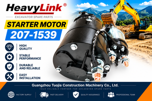 Motor de Arranque para Excavadora 207-1539, Conjunto de Arranque de Repuesto para Reparación de Maquinaria de Construcción - Product Image 2