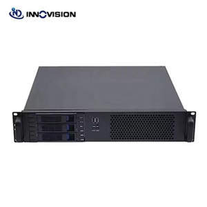 Pilihan komputer industri 2U, Ultra ringkas G4900 I3/i5/i7 8th 9/Xeon E2186G 6core prosesor <span class=keywords><strong>DDR4</strong></span> <span class=keywords><strong>Ram</strong></span> rak <span class=keywords><strong>Server</strong></span> Barebone - Product Image 3