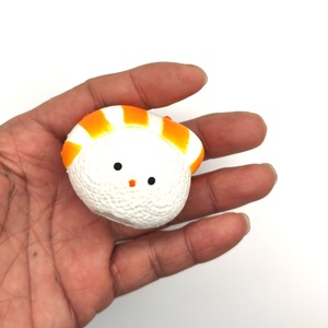 Juguete Elástico de Sushi Kawaii para Apretar, Relleno de PVA, Juguete Suave de TPR para Aliviar el Estrés para Niños - Product Image 5