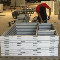 Fenêtre en plastique à double vitrage horizontale en PVC de haute qualité certifiée AS, vente en gros d'usine