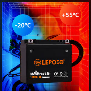 Batería de Motocicleta de 12V 7ah N7L N7B, Batería de Plomo-Ácido Libre de Mantenimiento para Motocicleta Eléctrica, Precios - Product Image 5