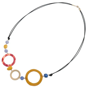 Collar con Colgante de Cuentas Magnéticas de Colores al por Mayor, Joyería Unisex de Moda, Regalo de Alta Calidad - Product Image 1