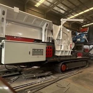 Estación Móvil de Trituración de Neumáticos, Línea de Producción de Trituración de Impacto para Residuos de Construcción, Fabricante de Molinos de Mineral sobre Orugas - Product Image 4