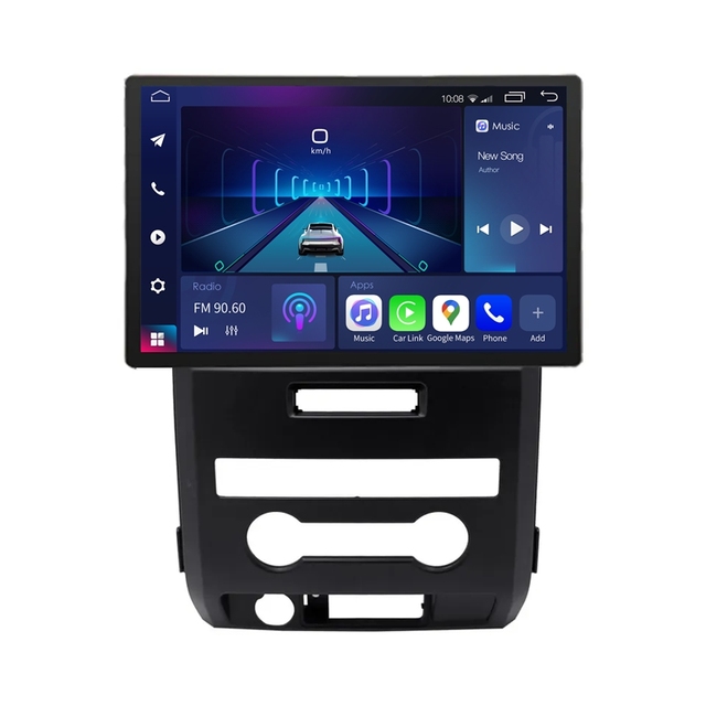 Universal Android 13 13.1inch 2K IPS Display DSP GPS Dashboard Car Navigation Radio Player with 1 Year Warranty for Ford F150
