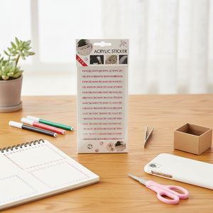 Adesivi in Carta Stampata con Strass Acrilici Fai-da-Te per Regali Promozionali Marca Peiyong Cina - Product Image 3