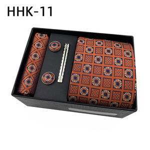 <strong>Orange</strong> Gold <strong>Tie</strong> Set for Men Custom Wedding Mens <strong>Ties</strong> <strong>and</strong> Cufflink <strong>Pocket</strong> <strong>Square</strong> Set Silk <strong>Ties</strong> With Logo - Product Image 5