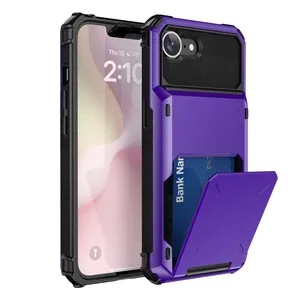 Funda Protectora CHAOYIDIAN 2 en 1 con Ranuras para Tarjetas, Resistente a Impactos, para <span class=keywords><strong>iPhone</strong></span> 17E/17 Pro Max/16/15/14 Plus/<span class=keywords><strong>13</strong></span>/12 - Product Image 1