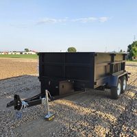 Remorque Benne Hydraulique Agricole Américaine et Canadienne à Vente Chaude pour le Transport de Sable et Gravier