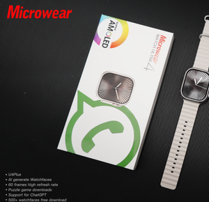 Montre intelligente DF U4Plus compatible avec <span class=keywords><strong>ChatGPT</strong></span>, téléchargement de jeux de puzzle, téléchargement de jeux de puzzle, plus de 500 cadrans de montre à télécharger gratuitement - Product Image 4