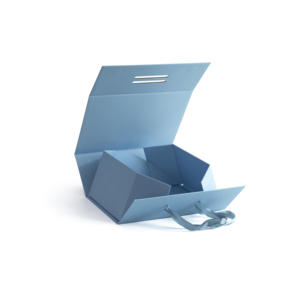 Caja de Regalo Magnética de Lujo, Materiales Reciclados, Impresión a Cuatro Colores, Laminación UV Brillante, Logotipo Personalizado, Embalaje Rígido Plegable - Product Image 2