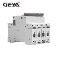 NUEVO GEYA GYM9H Interruptor Automático Magnetotérmico de 4 Polos 10Ka Mini Interruptores Automáticos Eléctricos de 63A Tipos de Interruptores Automáticos 230V 400V