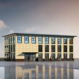 Maison préfabriquée moderne <span class=keywords><strong>de</strong></span> luxe en conteneur, construction rapide, maison mobile, bureau, panneau sandwich en acier préfabriqué pour utilisation en centre commercial - Product Image 2