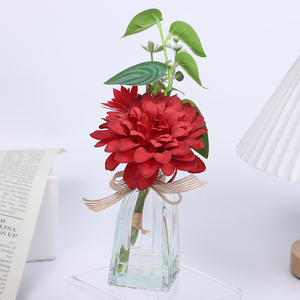 <span class=keywords><strong>Fleurs</strong></span> artificielles réalistes, mini-pots de <span class=keywords><strong>fleurs</strong></span> en plastique, fausses décorations aquatiques, feuillage en vrac, respectueux de l'environnement, légers, pour murs - Product Image 3