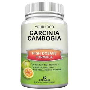 แคปซูลพรีเมี่ยมการ์ซีเนีย แคมโบเกีย สารสกัด 60% HCA อาหารเสริมลดน้ำหนักจากธรรมชาติ รับผลิตแบบ OEM ODM - Product Image 1