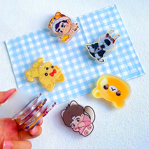 Хит продаж: акриловые держатели для телефона из эпоксидной смолы, настраиваемые, складные, с магнитным креплением, заготовки для мобильных держателей - Product Image 1