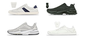 Zapatillas de correr transpirables de malla y cuero personalizadas SMD, zapatos casuales de vestir para hombres - Product Image 6