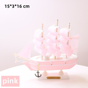 Náutico hogar artesanías <span class=keywords><strong>de</strong></span> madera velero escultura pastel escritorio coche decoración modelo <span class=keywords><strong>de</strong></span> madera velero barco <span class=keywords><strong>de</strong></span> vela barcos artes y artesanías - Product Image 4