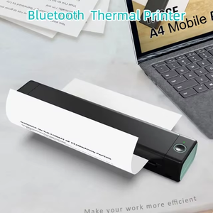 เครื่องพิมพ์ความร้อน M08F, เครื่องพิมพ์พกพาแบบไร้หมึกสำหรับใช้ในบ้าน สำนักงาน, สำหรับถ่ายโอนลายสัก, เดินทาง M08F A4 รองรับ USB พกพาสะดวก - Product Image 6
