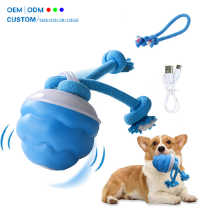 Nuova Palla Interattiva Intelligente per Cani 2025 - Rotolamento Automatico con Coda che si Muove, Attivazione al Tocco e <span class=keywords><strong>Suono</strong></span> di Latrato per l'Addestramento - Product Image 1