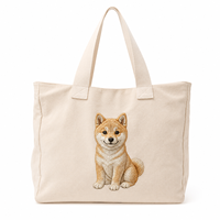 Sac fourre-tout en toile brodé avec logo personnalisé, grande capacité, durable, en coton, réutilisable, sac à bandoulière pour le shopping, écologique, personnalisé