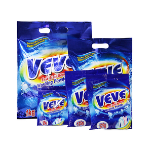 Vente chaude <span class=keywords><strong>VEVE</strong></span> Parfum citron Écologique Mousse riche Parfum intense Nettoyant pour vêtements Emballage OEM 500g*20pcs/SAC Poudre à laver - Product Image 1