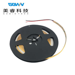 हाई ब्राइटनेस 9 w/m ip20 cob एलईडी स्ट्रिप लाइट बीम 12v 24vdc लचीली आवाज और ऐप कंट्रोल ip65 रेटिंग - Product Image 2