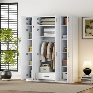 Tipos Personalizados de Armario de <span class=keywords><strong>Dormitorio</strong></span> con Estantes, Mueble de <span class=keywords><strong>Dormitorio</strong></span>, Armario para <span class=keywords><strong>Dormitorio</strong></span> - Product Image 3
