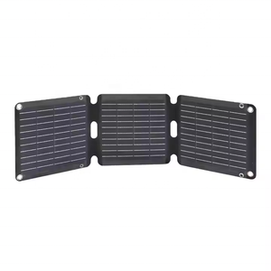 Panel Solar Monocristalino Plegable de 30W de Alta Eficiencia (22%), Portátil para Exteriores y Camping, Color Negro, Precio Directo de Fábrica - Product Image 2