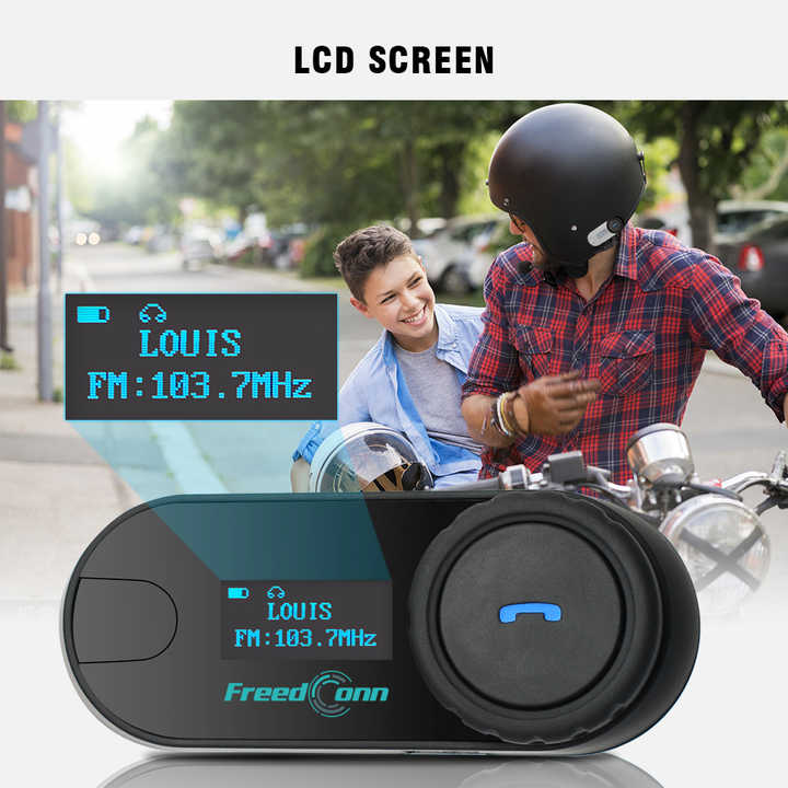 Freedconn Bluetooth Helmet Intercom - Motorcycle TCOM-SC