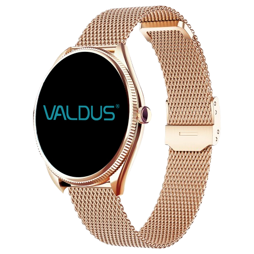 New VALDUS VL60 Pro Smartwatch Heart Rate Blood Pressure Monitor Stainless Steel Watch Sedentary Reminder Smart Watch for Women