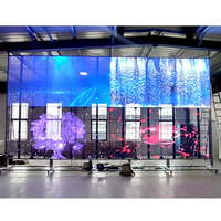 Camion publicitaire LED transparent HD couleur pour affichage extérieur, événements, centres commerciaux, ascenseurs, magasins de détail