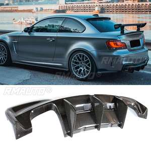 Difusor de Parachoques Trasero para BMW E82 Serie 1 1M Coupé 2 Puertas 2011 2012 2013, Protector de Parachoques de Fibra de Carbono/FRP - Product Image 3