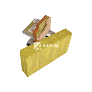 Made In China lana minerale prodotto di conservazione del calore isolamento acustico pannello di lana di roccia per la parete di isolamento termico - Product Image 2