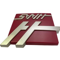 Motorcycle & Electric Vehicle Zinc Alloy PVD Vacuum Plated Corrosion-resistant UV-resistant Metal Nameplate Sign for Computer