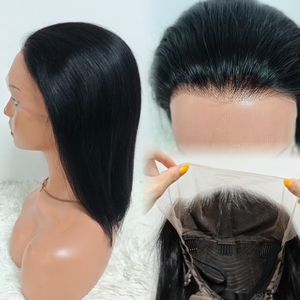 Promotion Letsfly : Perruques Bob Courtes Améliorées à 17$ avec Dentelle Transparente, Petits Nœuds, de 10 à 16 Pouces, Perruques Frontales 13x4 en Dentelle, 100% Cheveux Humains - Product Image 1