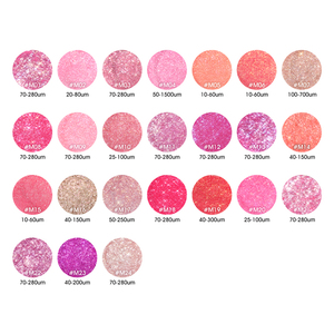 Polvere Scintillante Duochrome per Viso, Ombretto Metallico Glitterato, Pigmenti Olografici per Occhi con Effetto Cangiante <span class=keywords><strong>Rosso</strong></span> Rosa - Product Image 3