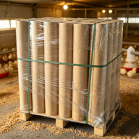 Rouleau de papier kraft jetable pour couveuse, coussinets en papier pour l'élevage de poulets et volailles en ferme