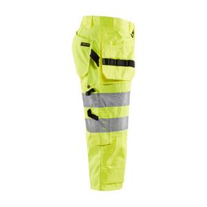 BLAKLADER - 153918113300C44 Pantalones cortos piratas Hi-Vis Yellow - EAN 7330509628799 ROPA DE TRABAJO DE 2017 - Product Image 4
