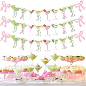 Decoraciones de Banner para Fiesta 'Pink Martini Bows a Tiny Bit Older', Fiesta de Cumpleaños 'Dirty Martini a Tiny Bit Older' para Chicas, Despedida de Soltera - Product Image 3