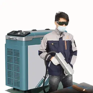 Industry 200W 300W 500W Pulse Fiber Laser Cleaning Machine Rust Remover Portable Laser Cleaner