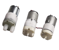 Petite pompe à diaphragme micro DC 12V OEM pour machine à café, distributeur d'eau, faible pression, débit 1,5-2 LPM, TCS 4,0W, personnalisable, blanche