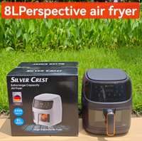 Friteuse à air sans huile 6L/8L/12L/15L la plus vendue en 2026 - Friteuse électrique domestique avec fonction four