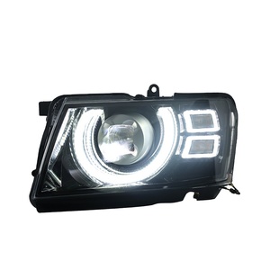 Conjunto de Faros Delanteros Modificados para Patrol Y61 05-22, Luz Diurna LED, Señal de Giro, Lente Láser, 12V, Faros LED de 12V para 05- - Product Image 3