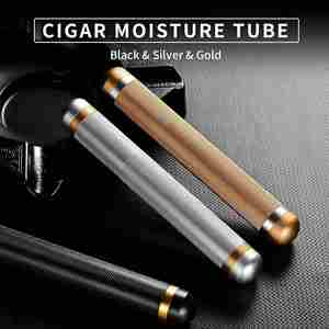 Estuche de Cigarros de Aluminio Metálico Negro, Portátil, Mini, de Viaje, Resistente al Agua, con Acabado Esmerilado, de Lujo y Personalizado - Product Image 2