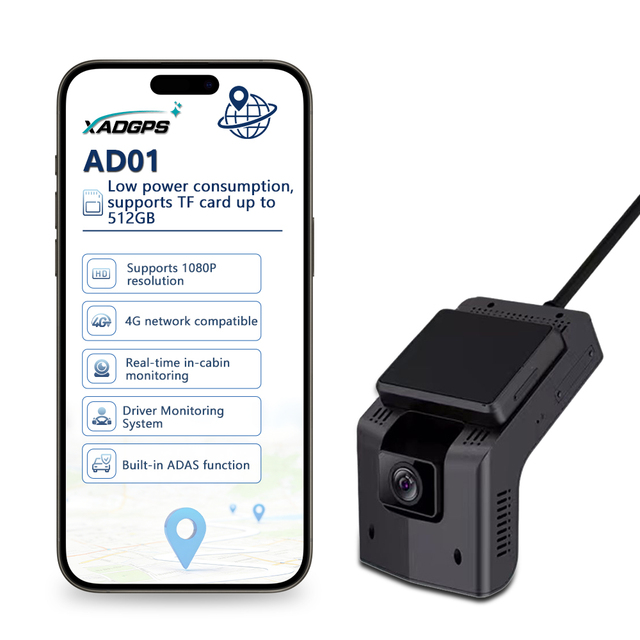 Truck Dash Cam GPS Tracker with Dual Camera ACC Detection Waterproof Android App & 1 Year Warranty