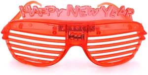 Nenluny Confezione da 6 Occhiali LED 2026 Felice <span class=keywords><strong>Anno</strong></span> Nuovo Occhiali Luminosi Lampeggianti per Età 4+ Decorazioni per Feste di Capodanno - Product Image 6