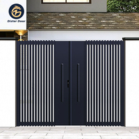 Clôtures Et Portails Style Aluminium Pour Maisons Aluminium Conception Robuste Art Classique Conception Graphique Villa Porte D'entrée Coulissante