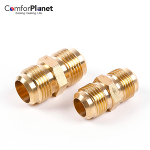 Sistem & Komponen HVAC 1/4 3/8 Inci untuk AC Mini Split, Set Pipa Koil Berinsulasi Tanpa Solder, Pipa Tembaga Kuningan, Fitting - Product Image 5