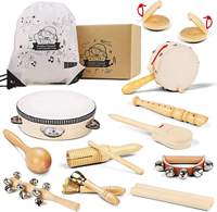 Educational Musical Learning Instruments Toys Percussion Instrument Set with Xylophone